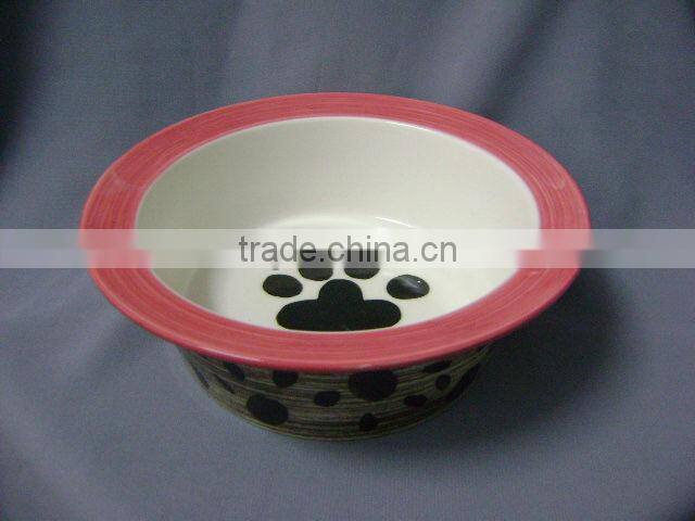 bunny pet bowl