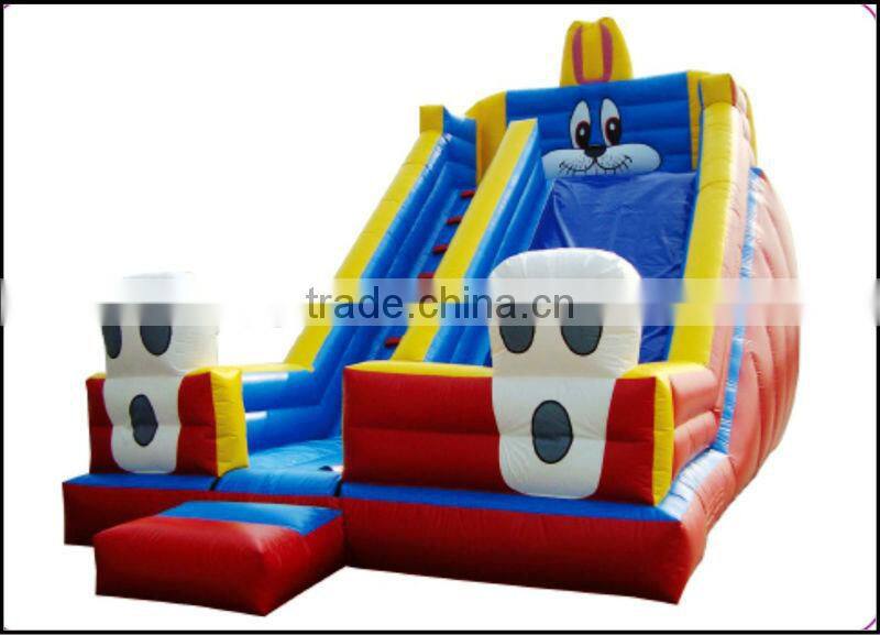 (HD-9505)Happy Island !High Quality Jumping Castle Inflatable Slide
