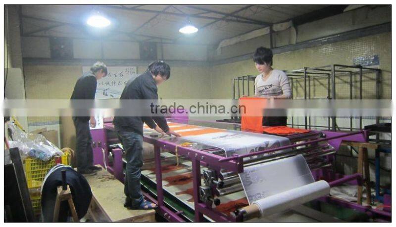 roller type sublimation heat printing machine