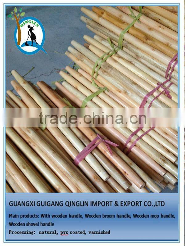 Standard thread natural wood stick 120*2.2cm for household use