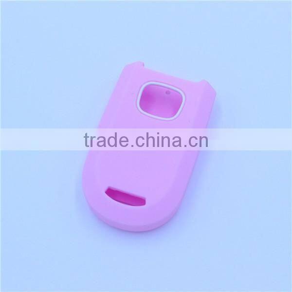 silicone rubber car key cover shell case for honda 5 buttons