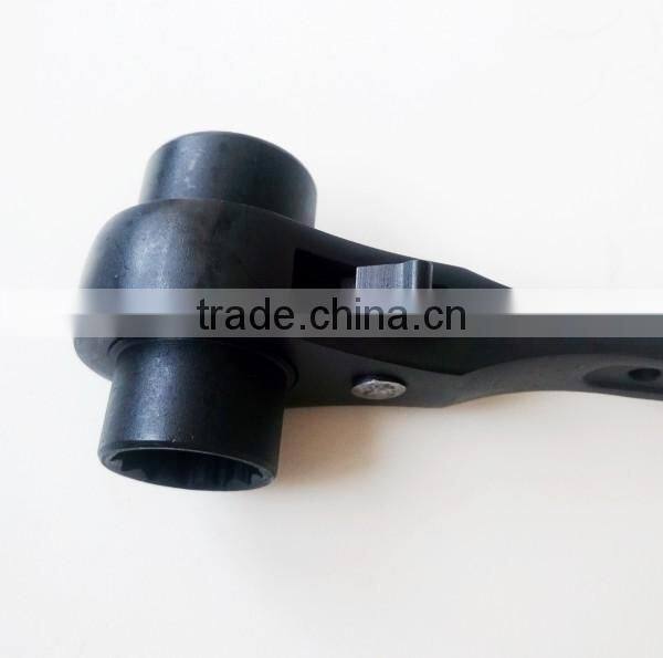 Reversible Ratchet Podger Scaffolding Spanner 19/22mm