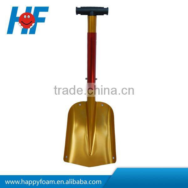 colorful aluminum snow shovel