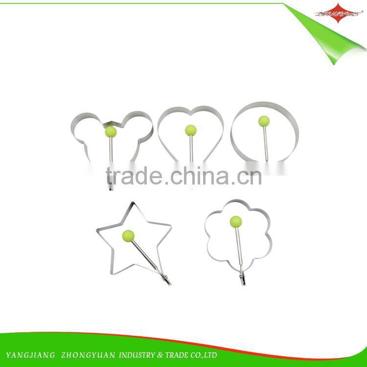 ZY-F1408 qute bear style fried egg ring pancake ring muffin ring