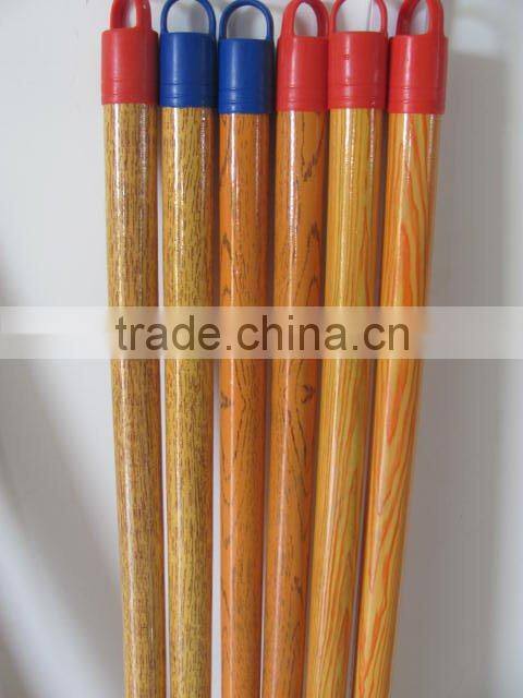 PVC Coated Wooden broom handle made by professional factory