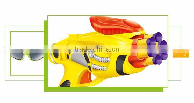 Best selling good quailty EVA toys double shoots bullet foam soft ball gun