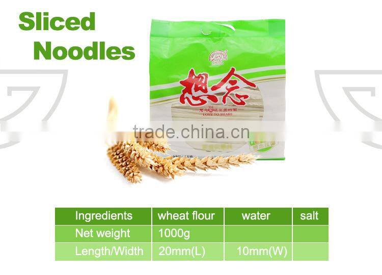 Xiang Nian Brand Wholesale Instant Dried Noodles 1000g Sliced Noodle