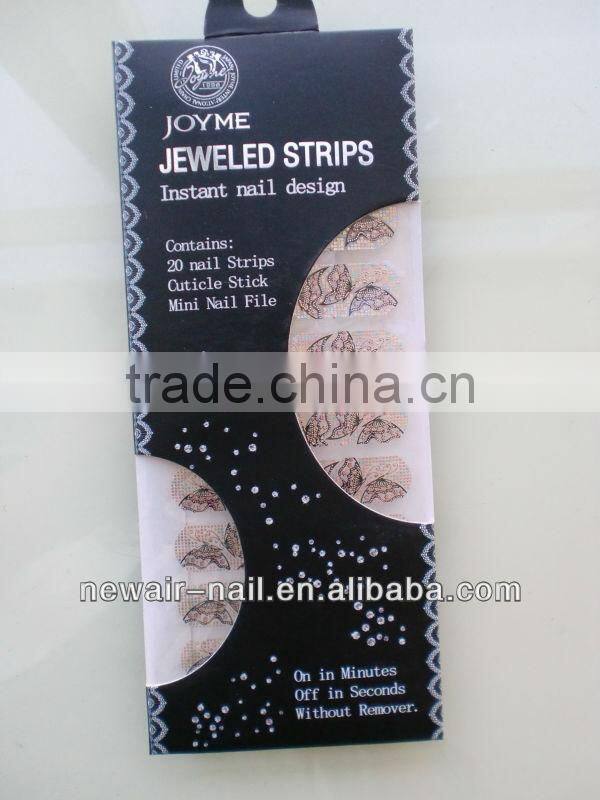 Factory Wholesale 3d diamond nail sticker i am looking for a business partner nail art wholesale