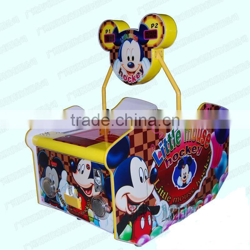 Funny kids airhockey games machines/DF-L210 colorful MINI mouse hockey games