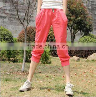 lady's sports 3/4 pants