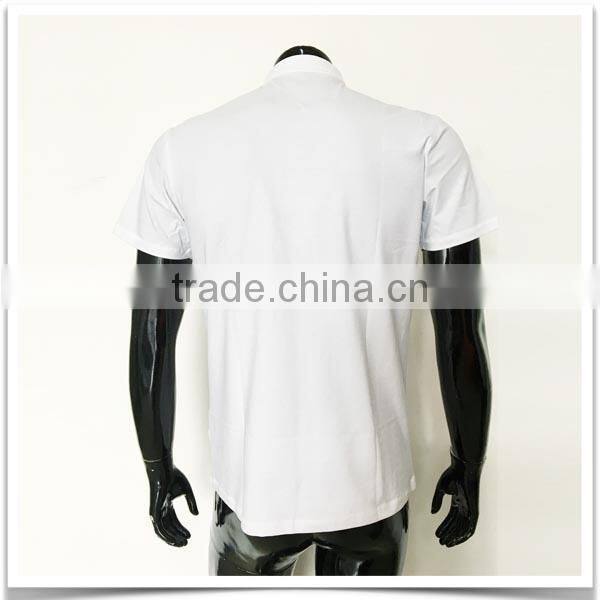 cotton and spandex men's polo t shirt