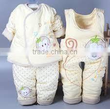 New Item 100% Cotton Designed Baby Clothing Set OEM offered
