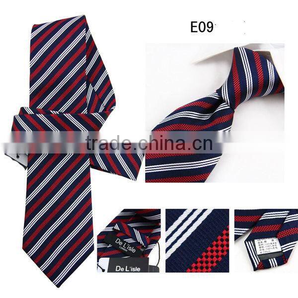 HD11-T57 OEM Natural 100%silk jacguard woven neck tie for business