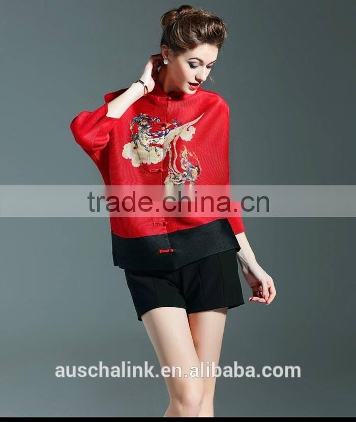 newest chinese stylish popular sexy ladies loose top factory price