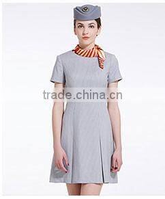White Shirt And Black Skirts For Eastern Airlines Flight Attendant Uniforms