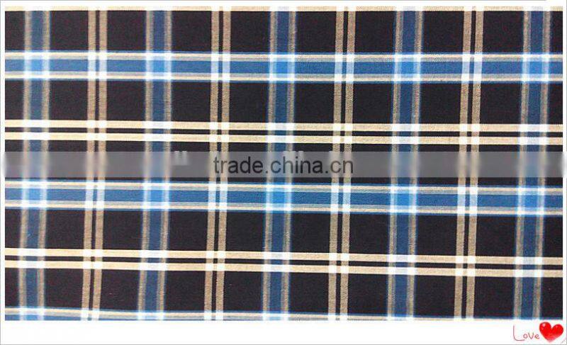 BAMSILK- Yard Dyed Woven Bamboo Fiber Check for Casual Shirt