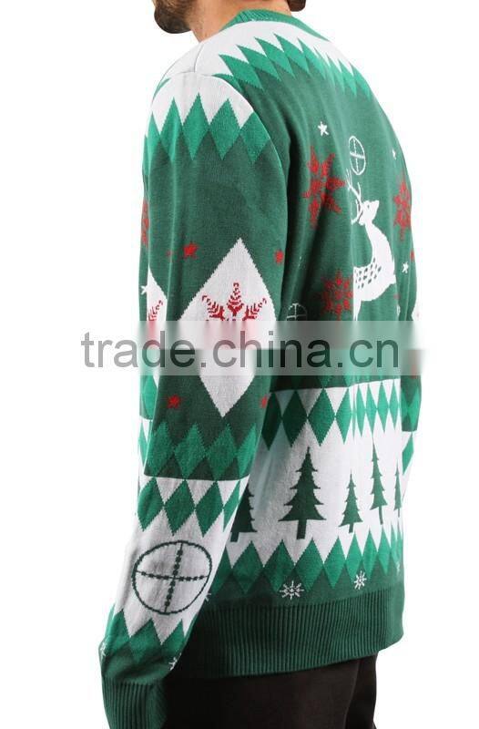 China apparel clothing unisex mens christmas sweater wholesaler