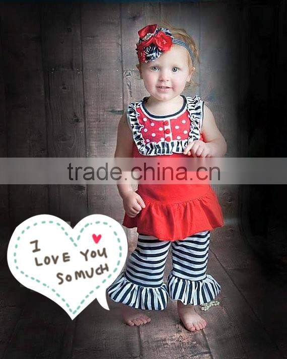 Baby Clothes Wholesale Girl Outfit For Christmas Children Winter Outfit Organic Cotton Pajamas