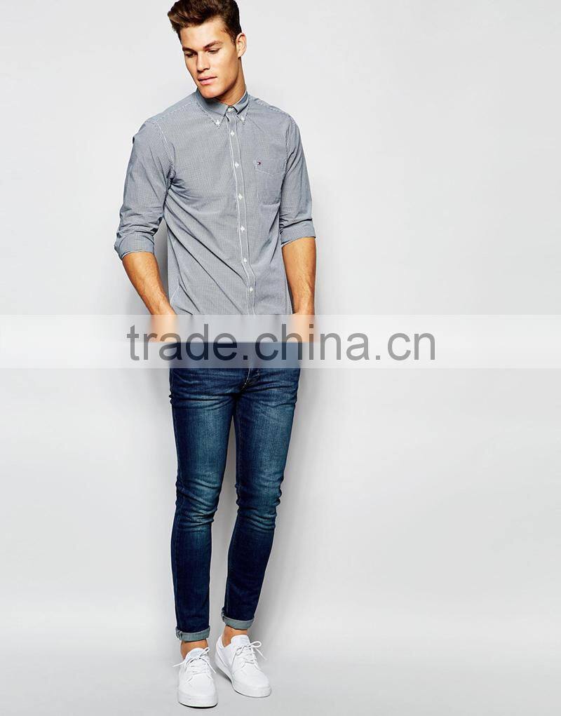 embroidered mens dress shirt in bulk