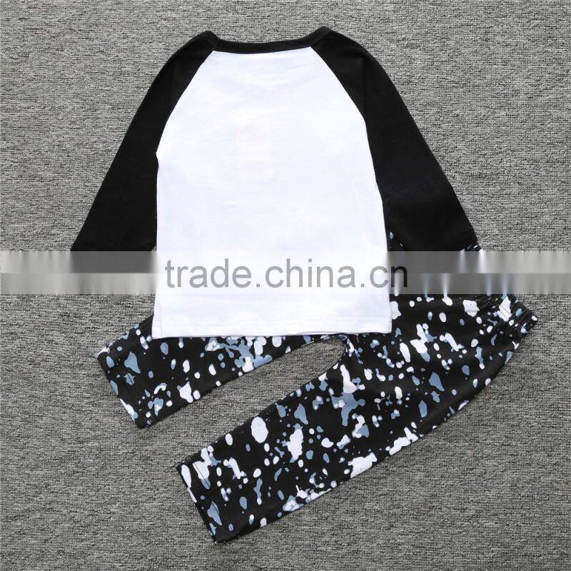 Autumn Children Wear Boys Latest Dress Style Cheap Baby Clothes Set