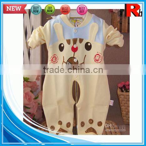 China alibaba long sleeve cotton funny cute wholesale baby clothing design pretty applique for baby clothes