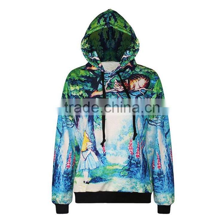 Nanchang Manufacturers Bulk Men's Sweatshirt 3D Sublimation Wholesale Plain Black Hoodie