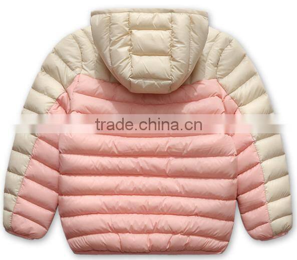 children and baby winter clothes/custom quality kids winter blank varsity duck or goose down feather jackets/kids snow jackets