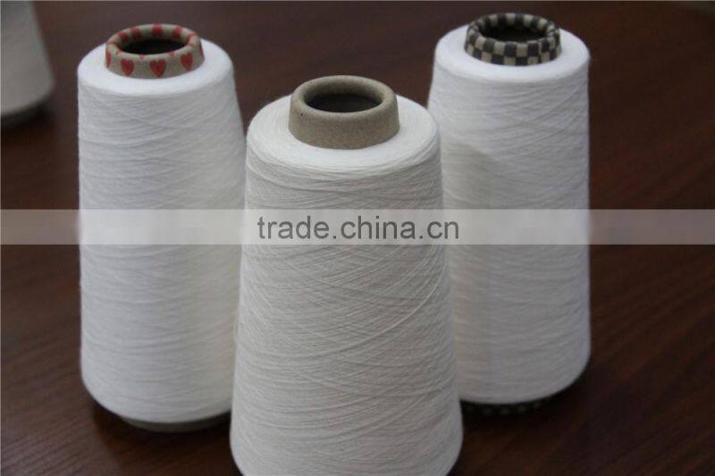 T/C 20/80 80S/2 combed high quality compact spinning cotton blend yarn 2017 price on sale for industrial