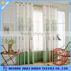 Mediterranean Style Drapes Marine Style Printed Curtains Fabric For Kid