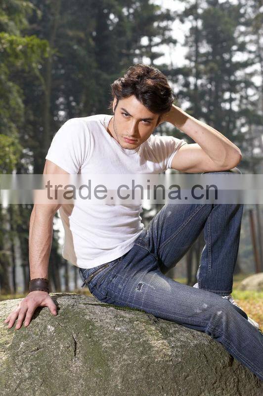 healthy and comfy quality men's denim jeans pants