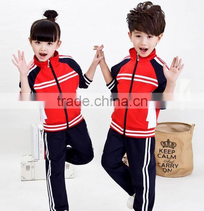 custom latest design kids school trousers toddler size school uniforms