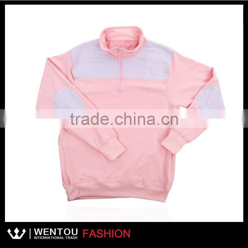 Monogrammed Seersucker Pullover Jacket