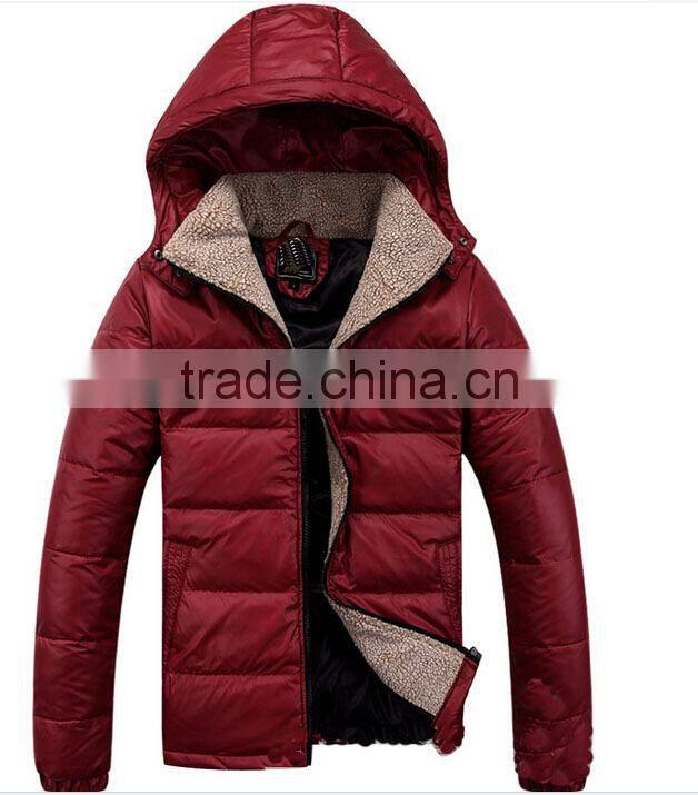 mens high quality shiny down jacket