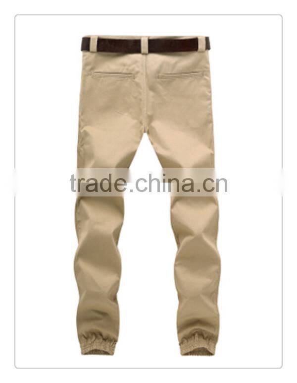 High quality latest style pants custom men khaki jogger pants