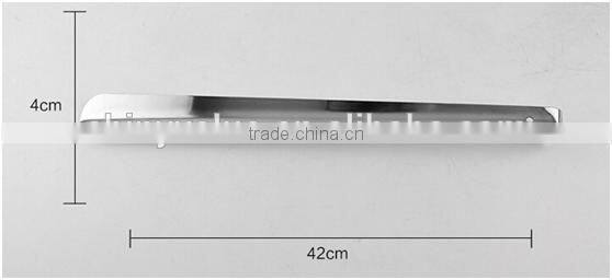 stainless steel customized long handled shoe horn for men