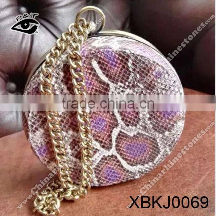 Round Shape Bronze Arch Metal Purse Hardware Frame Handmade Bags Accessories for Purse 15.5CM