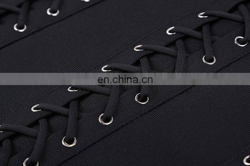 Amigo 2017 new style mini strap backless XXX bandage dress sexy low cut evening dresses for women party wear