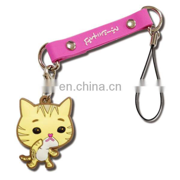3D design soft PVC keychain facotry