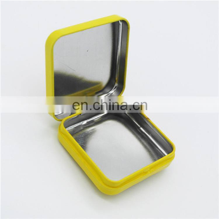 tin can manufacturer custom metal small tin box for mint