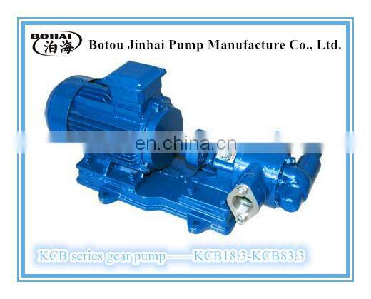 KCB18.3 gear pump for Food oil , good Booster pump