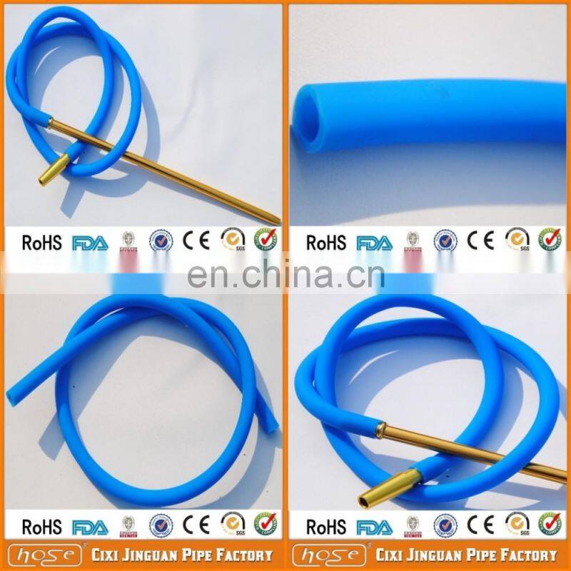 High Quality 1.8Meters Eco-Friendly Colorful Durable Washable Dream Hookah Hose Silicone Shisha Hookah Silicone Hookah Hose