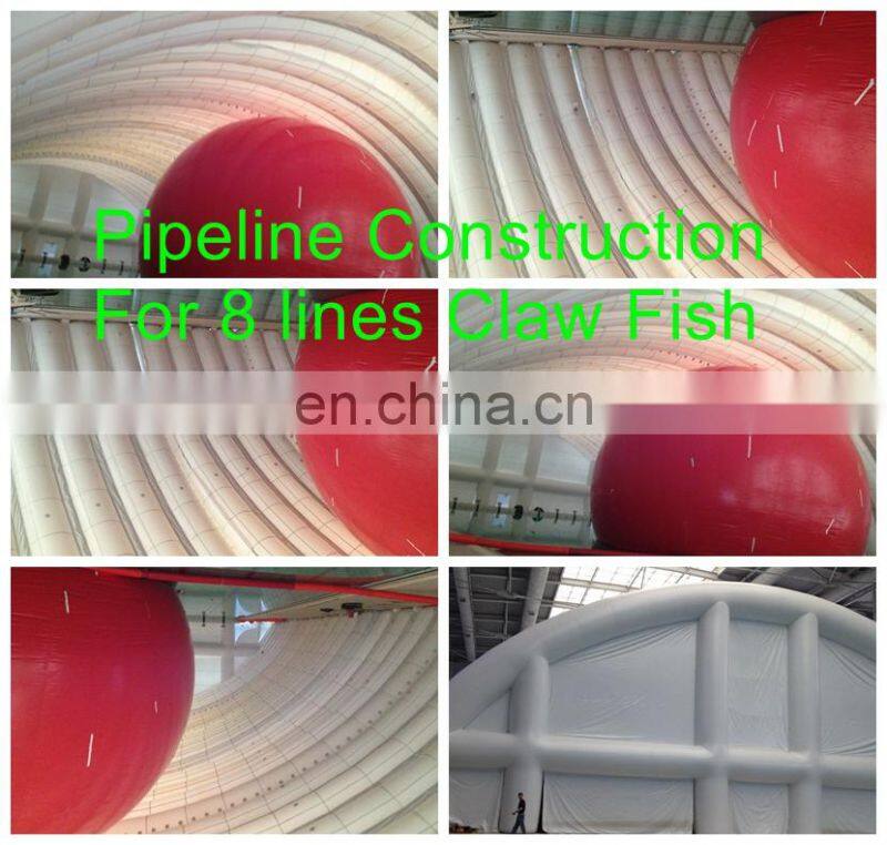 China Guangxi 30,000 Fiberglass Water Slide / Wave Pool / Family Water Playground Water Park