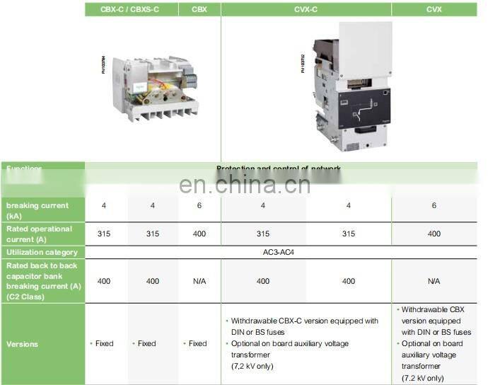 CBX3-C-12 Schneider Vacuum Contactor