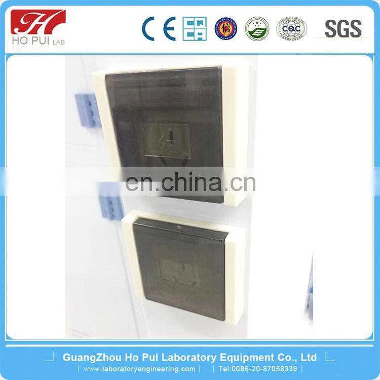 Ho Pui Laboratory Furniture Acid and Alkali Resistant 1800x800x2350mm PP Material Laboratory Fume Hood Price