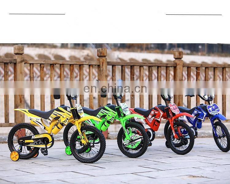 12 16 inch moto type baby bicycle for 2-8 years old children