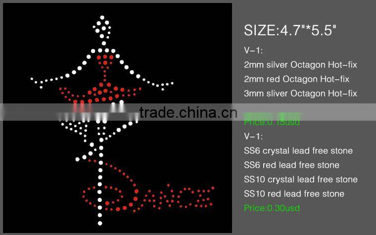 2016 hotfix motif design;hot fix design;hot fix motif for customized design