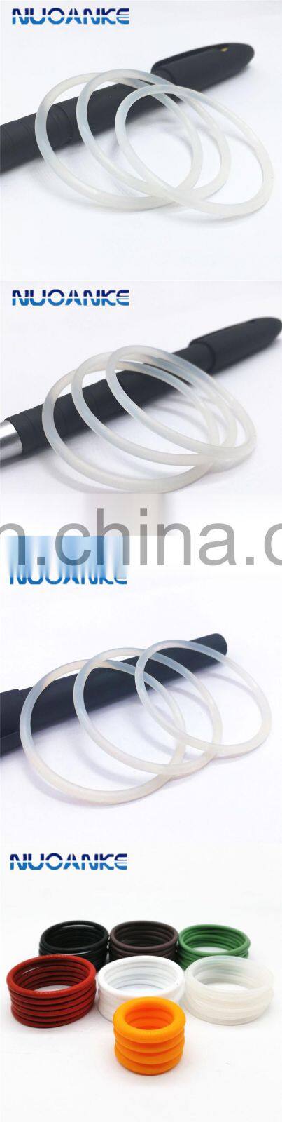 Accept Custom Food Grade Silicone Rubber O-Ring Clear Silicone O Ring From China Supplier