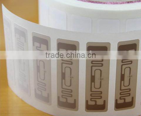UHF Rfid Label Sticker in Alien 9662 for Logistic Management