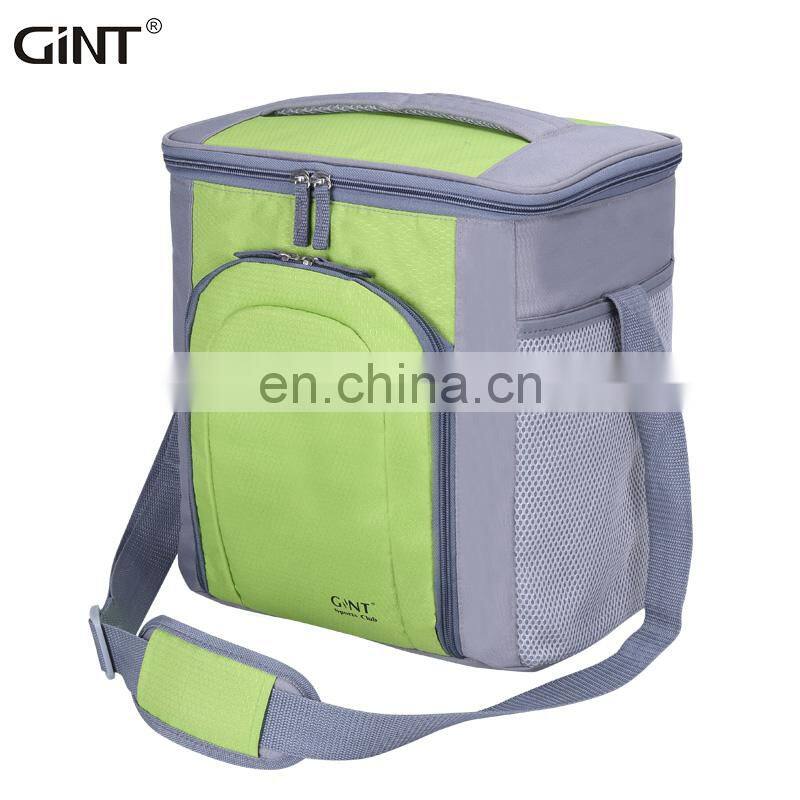GINT Wholesale Custom Design 600D Soft Cooler Insulated Ice Cooler Bag Soft Camping Cooler Bags with Good Quality
