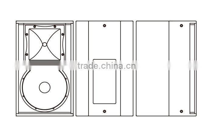 trade assurance, 12 inch active 2-way full range loudspeaker, pro audio